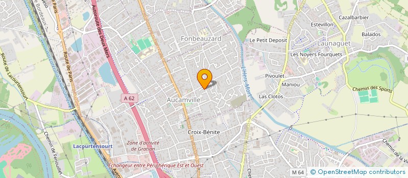 localisation de l'entreprise MONSIEUR BRUNO ARISTIDE à AUCAMVILLE