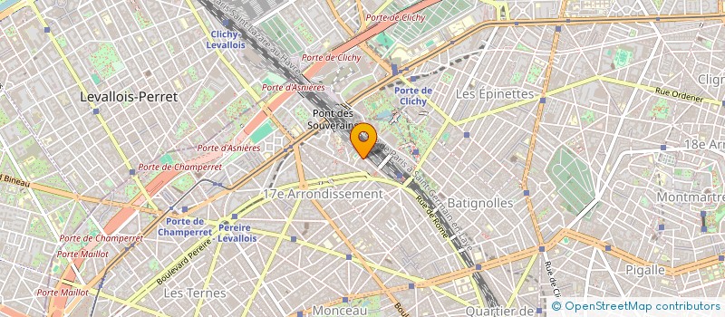 localisation de l'entreprise MONSIEUR BRUNO ARKI  PARIS