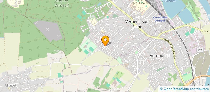 localisation de l'entreprise MONSIEUR BRUNO ARNT à VERNEUIL-SUR-SEINE
