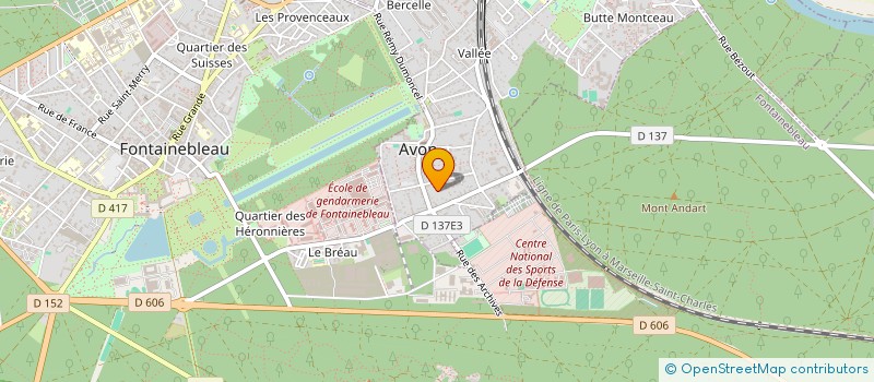 localisation de l'entreprise MONSIEUR BRUNO ARRI à AVON