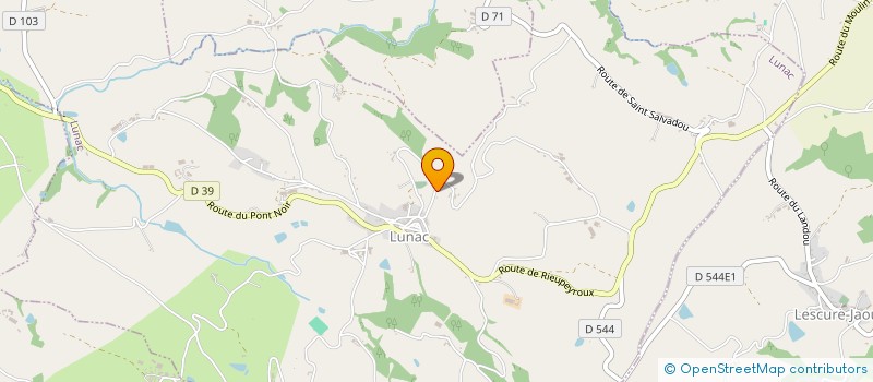 localisation de l'entreprise MONSIEUR BRUNO ARTIGUES  LUNAC