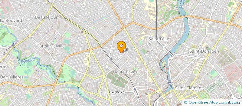 localisation de l'entreprise MONSIEUR BRUNO AUGER à NANTES