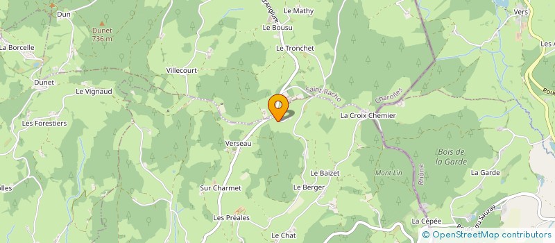 localisation de l'entreprise MONSIEUR BRUNO AULAS à MUSSY-SOUS-DUN