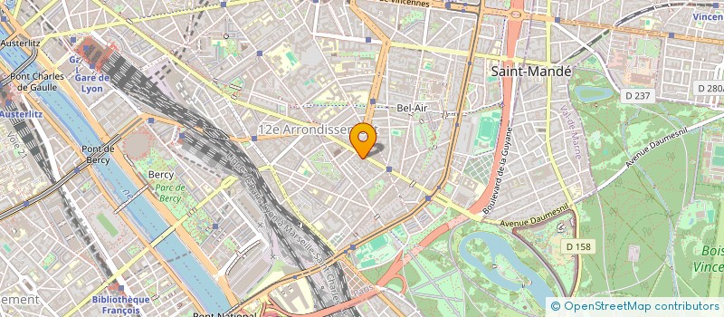 localisation de l'entreprise MONSIEUR BRUNO AUSSENAC  PARIS