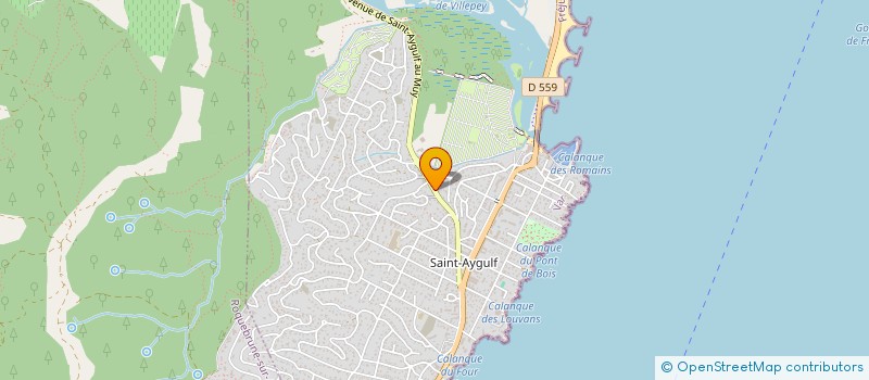 localisation de l'entreprise MONSIEUR BRUNO AUTISSIER à FREJUS