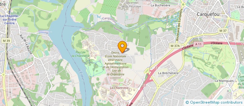 localisation de l'entreprise MONSIEUR BRUNO AUVINET à NANTES