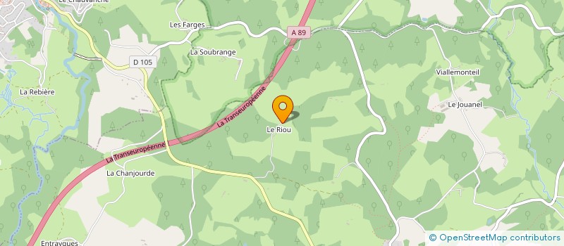 localisation de l'entreprise MONSIEUR BRUNO BACHELLERIE à SAINT-EXUPERY-LES-ROCHES