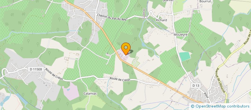 localisation de l'entreprise MONSIEUR BRUNO BACIGALUPO  SADIRAC