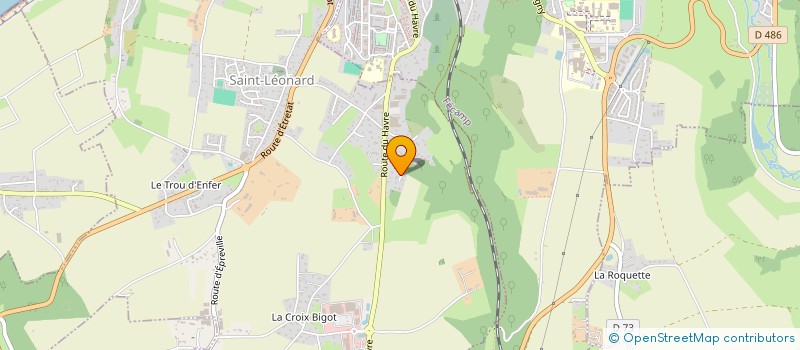 localisation de l'entreprise MONSIEUR BRUNO BALLANDONNE  SAINT-LEONARD