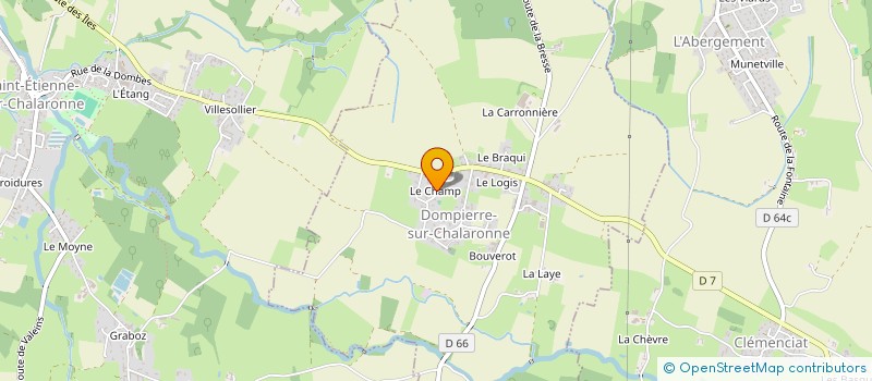 localisation de l'entreprise MONSIEUR BRUNO BALOCCA à DOMPIERRE-SUR-CHALARONNE