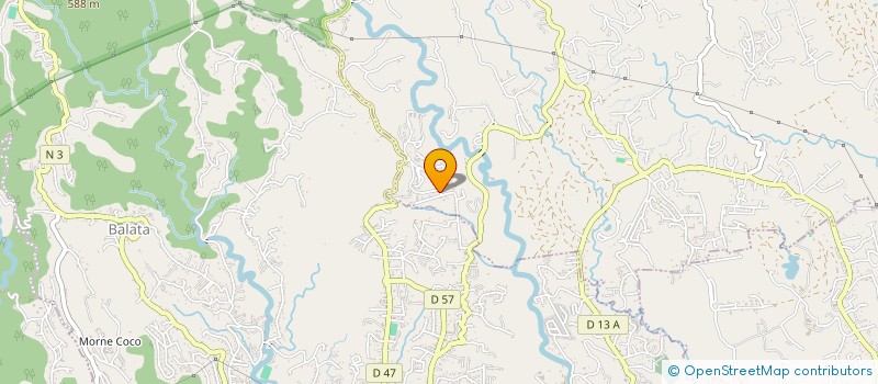 localisation de l'entreprise MONSIEUR BRUNO BALTHAZARD  SAINT-JOSEPH