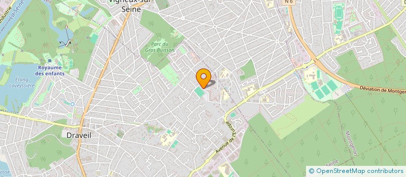 localisation de l'entreprise MONSIEUR BRUNO BANCE à DRAVEIL