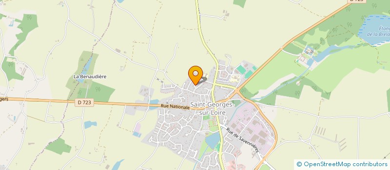 localisation de l'entreprise MONSIEUR BRUNO BARANGER à SAINT-GEORGES-SUR-LOIRE