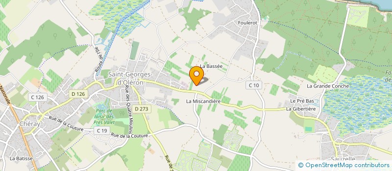 localisation de l'entreprise MONSIEUR BRUNO BARBANCON à SAINT-GEORGES-D'OLERON