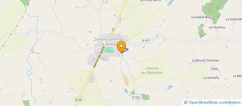 localisation de l'entreprise MONSIEUR BRUNO BARBE  EVRON