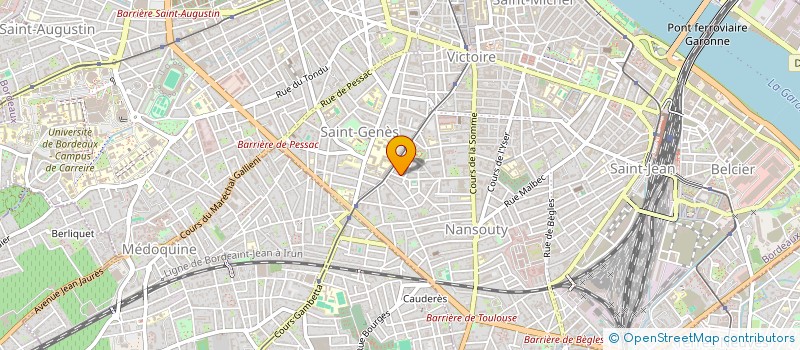 localisation de l'entreprise MONSIEUR BRUNO BARBOSA  BORDEAUX