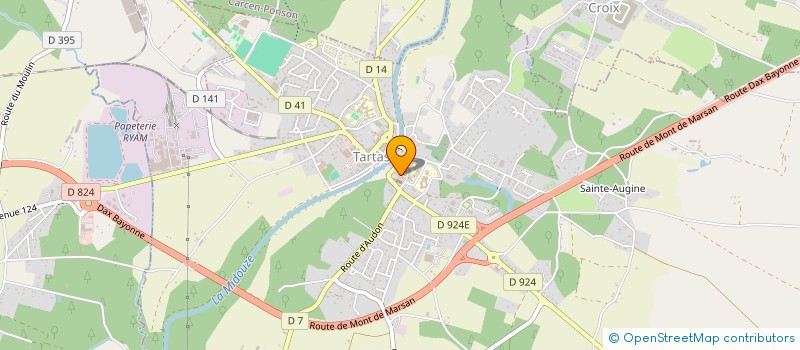 localisation de l'entreprise MONSIEUR BRUNO BARERA  TARTAS