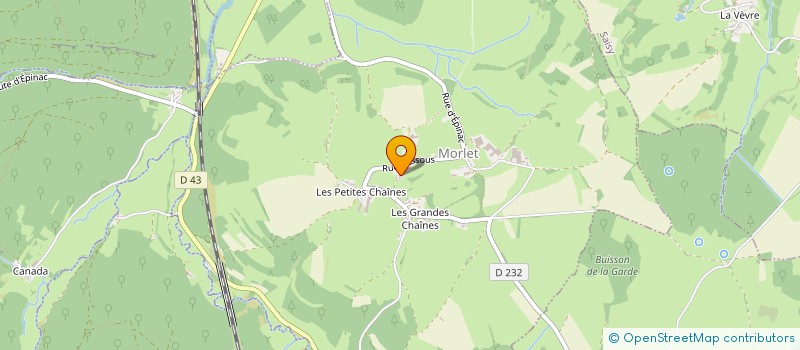 localisation de l'entreprise MONSIEUR BRUNO BARON  SAISY