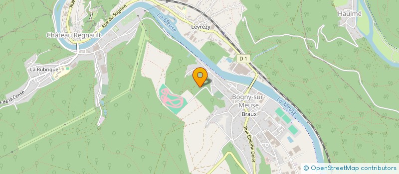 localisation de l'entreprise MONSIEUR BRUNO BARRE à BOGNY SUR MEUSE