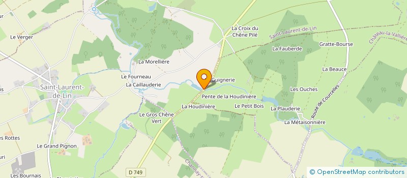 localisation de l'entreprise MONSIEUR BRUNO BARRE  SOUVIGNE