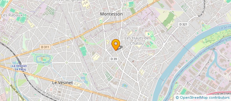 localisation de l'entreprise MONSIEUR BRUNO BARRIERE à CHATOU