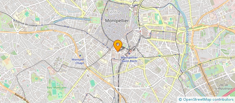 localisation de l'entreprise MONSIEUR BRUNO BARTOLINI à MONTPELLIER