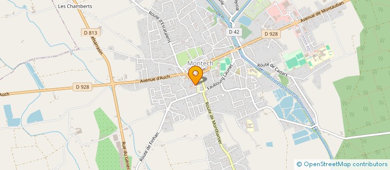 localisation de l'entreprise MONSIEUR BRUNO BASINI à MONTECH