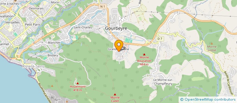 localisation de l'entreprise MONSIEUR BRUNO BASSETTE à GOURBEYRE