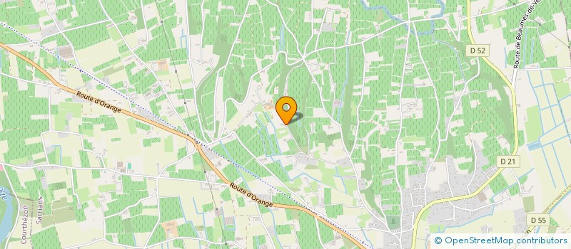 localisation de l'entreprise MONSIEUR BRUNO BATICLE  SARRIANS