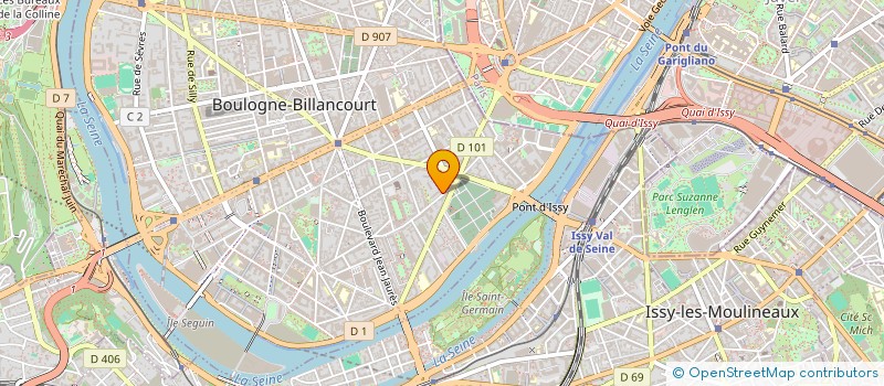 localisation de l'entreprise MONSIEUR BRUNO BAUDUIN à BOULOGNE-BILLANCOURT