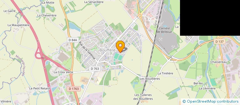 localisation de l'entreprise MONSIEUR BRUNO BAUMARD  TREIZE-SEPTIERS