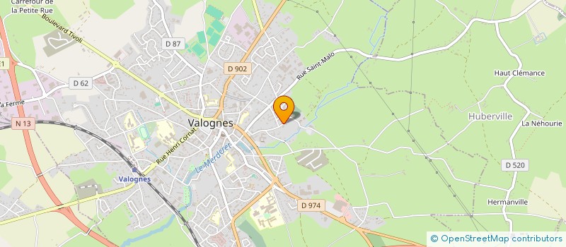 localisation de l'entreprise MONSIEUR BRUNO BAYEUX à VALOGNES