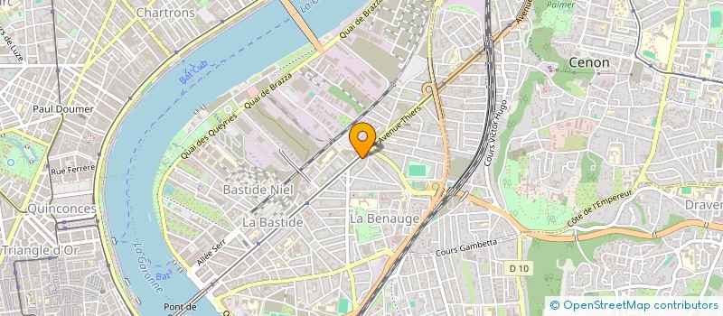 localisation de l'entreprise MONSIEUR BRUNO BAZILE à BORDEAUX