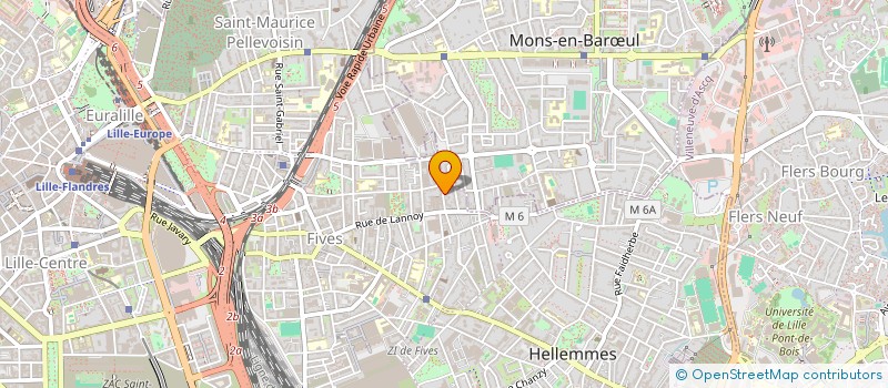 localisation de l'entreprise MONSIEUR BRUNO BEAUMAREZ à LILLE