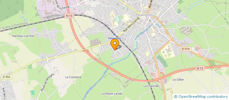 localisation de l'entreprise MONSIEUR BRUNO BECACHEL à VALOGNES