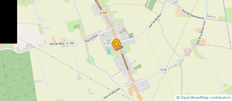 localisation de l'entreprise MONSIEUR BRUNO BECAERT  VIEUX-BERQUIN