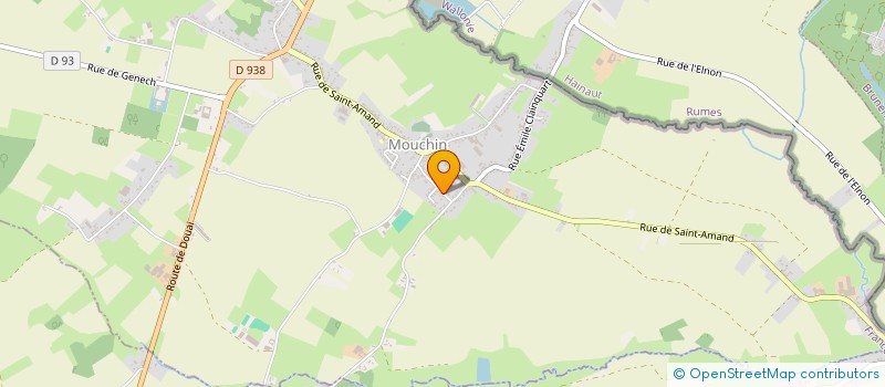 localisation de l'entreprise MONSIEUR BRUNO BECHAIMONT  MOUCHIN