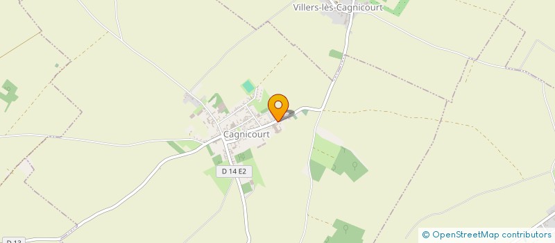 localisation de l'entreprise MONSIEUR BRUNO BEGHIN  LE CATEAU-CAMBRESIS