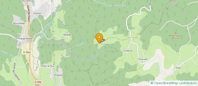 localisation de l'entreprise MONSIEUR BRUNO BELAIR  PASLIERES