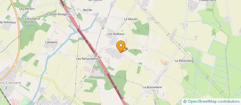 localisation de l'entreprise MONSIEUR BRUNO BELURIEE  LUSSANT