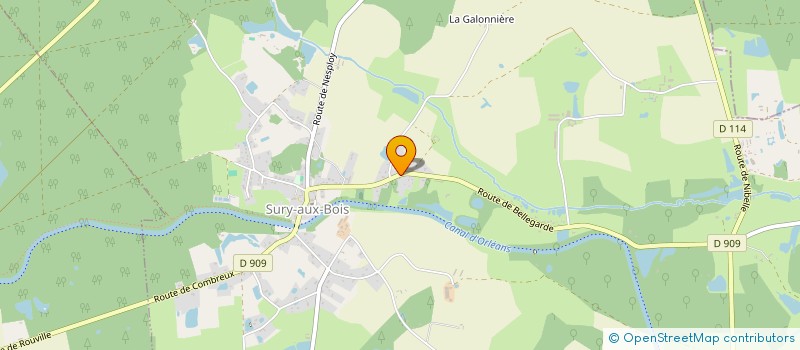 localisation de l'entreprise MONSIEUR BRUNO BENDAHMANE  SURY-AUX-BOIS