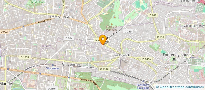 localisation de l'entreprise MONSIEUR BRUNO BENGHOZZI à FONTENAY-SOUS-BOIS