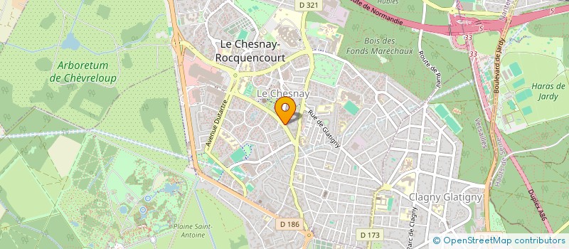 localisation de l'entreprise MONSIEUR BRUNO BEQUIN à LE CHESNAY-ROCQUENCOURT