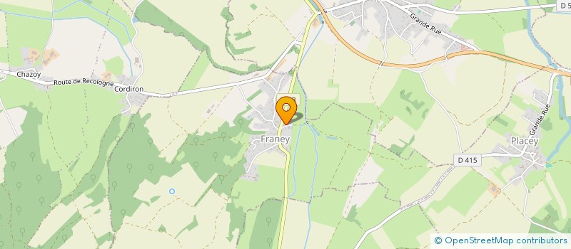 localisation de l'entreprise MONSIEUR BRUNO BERGER à FRANEY