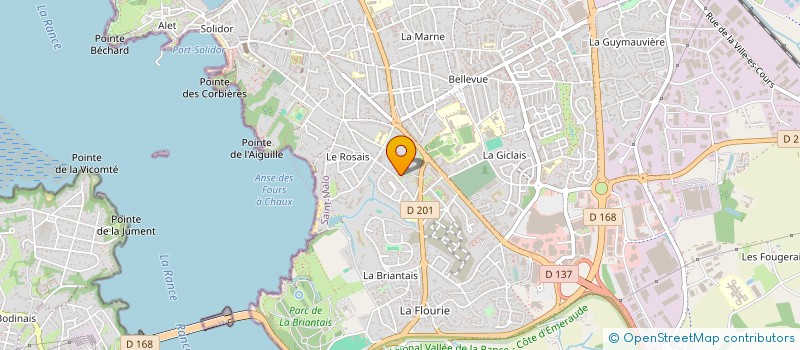 localisation de l'entreprise MONSIEUR BRUNO BERNAERT  SAINT-MALO