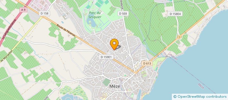 localisation de l'entreprise MONSIEUR BRUNO BERNARD à MEZE