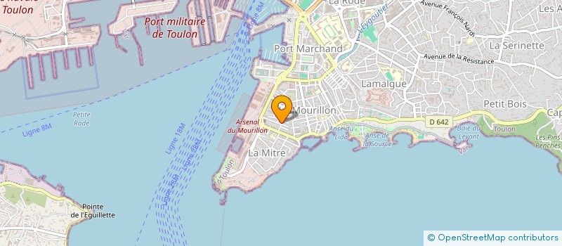 localisation de l'entreprise MONSIEUR BRUNO BERTONNIER  TOULON