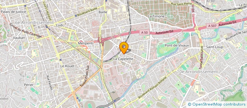 localisation de l'entreprise MONSIEUR BRUNO BERTUZZI à MARSEILLE