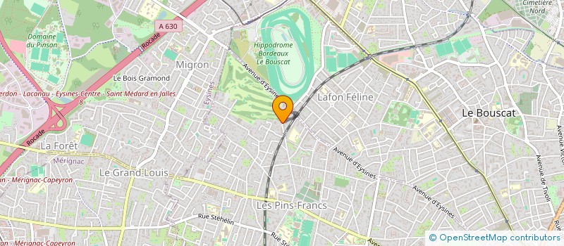 localisation de l'entreprise MONSIEUR BRUNO BESANCON à BORDEAUX