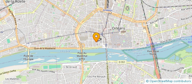 localisation de l'entreprise MONSIEUR BRUNO BESNARD  ORLEANS